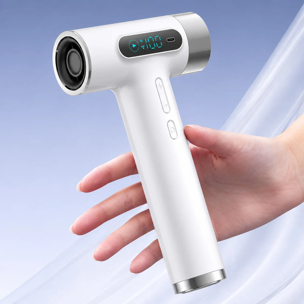 Wireless Hair Dryer For Students Dormitory 300W High Speed Motor Portable USB Charging Cold Hot Wind Blow Dryer Tool