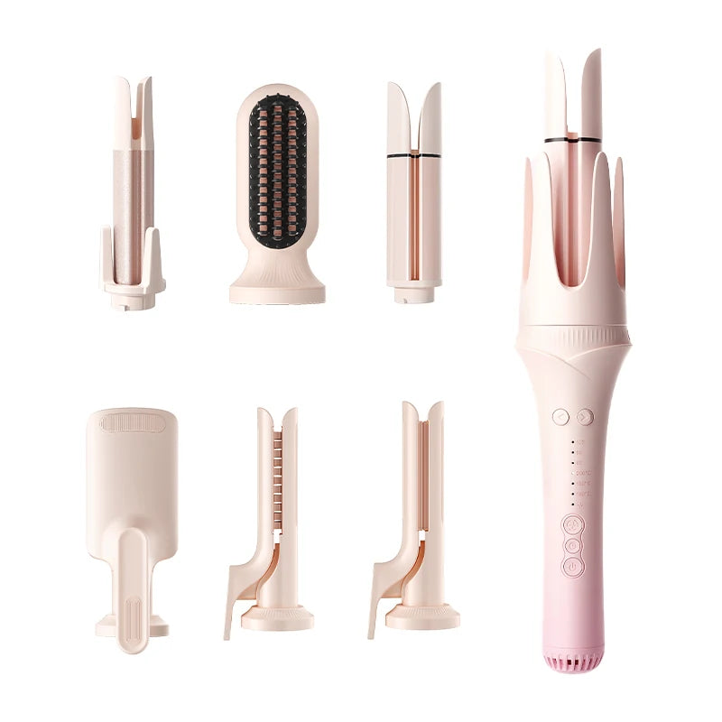 Multi-functional Automatic Curling Iron Interchangeable Heads 1...