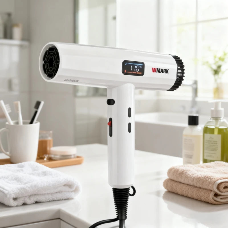 WMARK Hair Dryer Professional Blow Drier Hot and Cold Adjustmen...