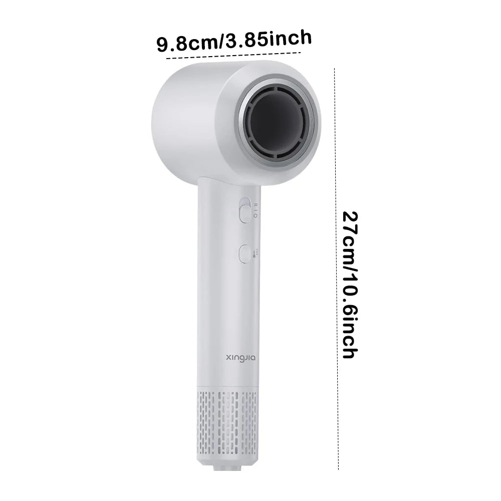 Electric High Speed Hair Dryer 110000RPM Brushless Negative Ions Blow Dryer 1500W Super Powerful Wind Lownoise Salon Hair Dryer