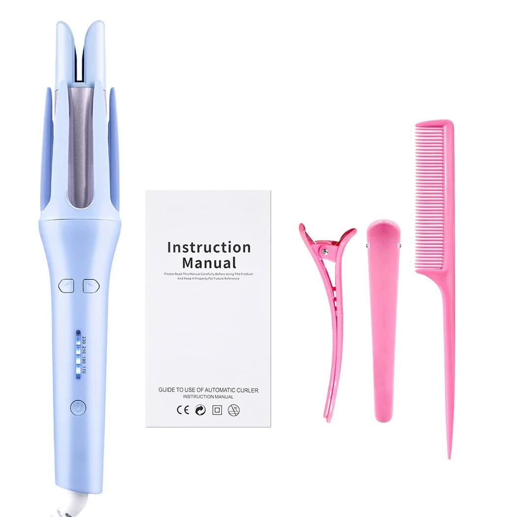 Tinsol 32mm Automatic Curling Iron Automatic Rotating Ceramic Curler Professional Curling Iron Curling Iron Curler