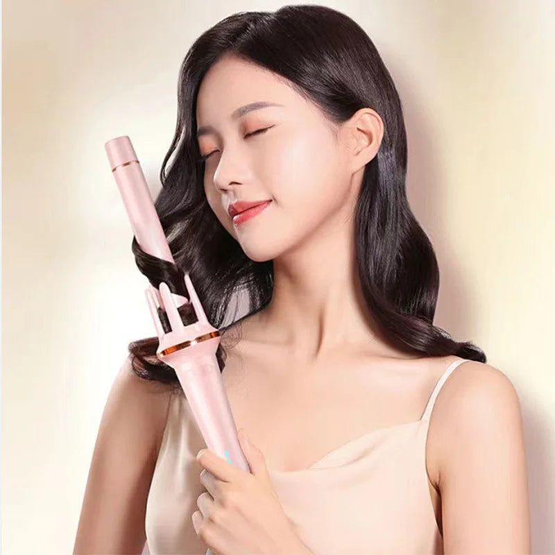 Automatic Hair Curler Stick Negative Ion Electric Ceramic Curler Fast Heating Rotating Magic Curling Iron Hair Care Styling Tool