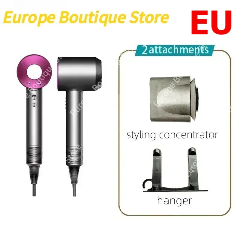 2026 Professional Hair Dryer Fast Dry Ionic Hair Dryer No Hair Flick 1600W High-Speed Blow Dryer for Salon Home Use