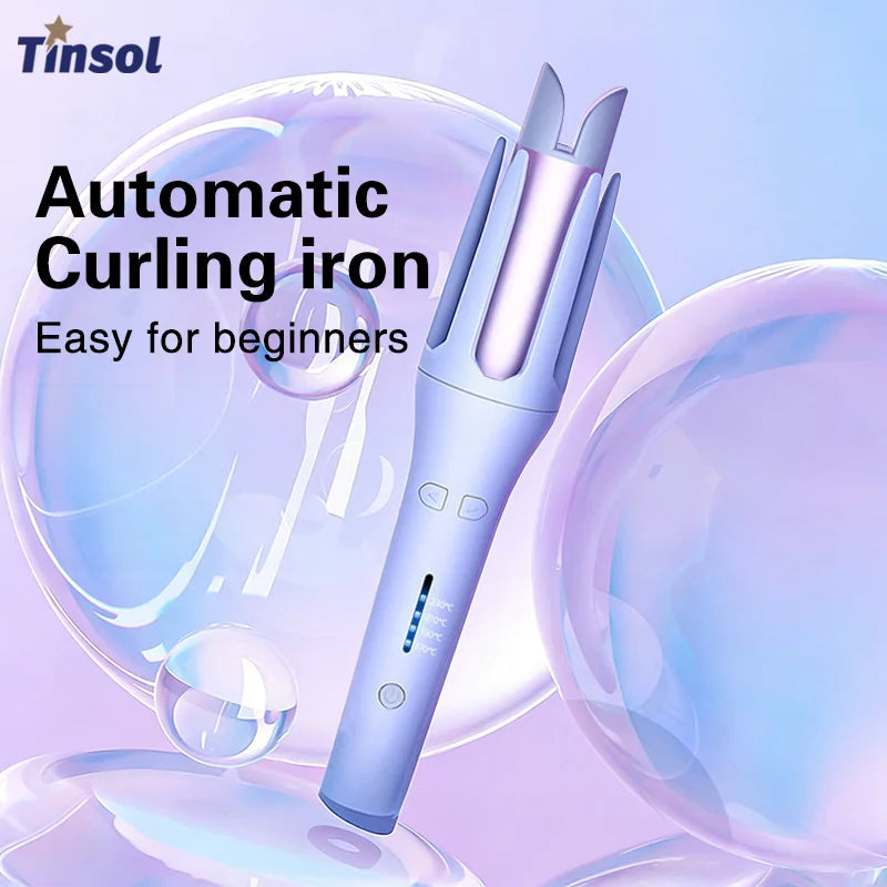 Tinsol 32mm Automatic Curling Iron Automatic Rotating Ceramic C...