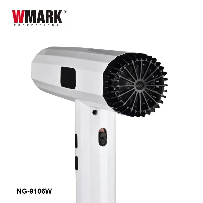 WMARK Hair Dryer Professional Blow Drier Hot and Cold Adjustment Hair Dryer Machine Wired Negative Ion Home Appliance NG-9106W